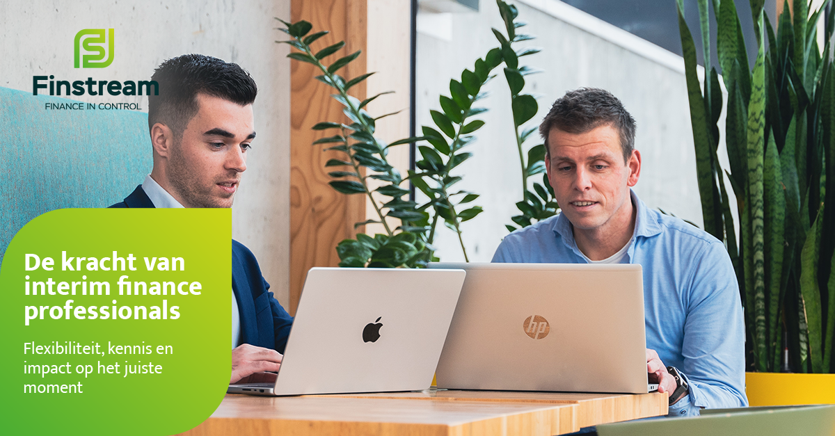 Interim finance professional ondersteunt organisatie tijdens financieel project.